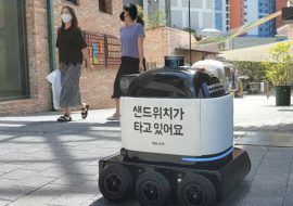 Logistics Hàn Quốc sử dụng robot khi khan hiếm lao động